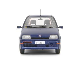 Fiat Cinquecento Sporting 1996 Blu metallizzato Laudoracing 1:18 Resinemodell (Türen, Motorhaube... nicht zu öffnen!)